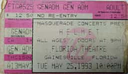 May 25, 1993 @ The Florida Theatre